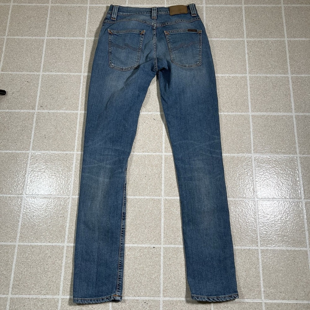 Nudie Jeans Grim Tim Salty‎ Stone Blue Men Jeans size 26 / 30